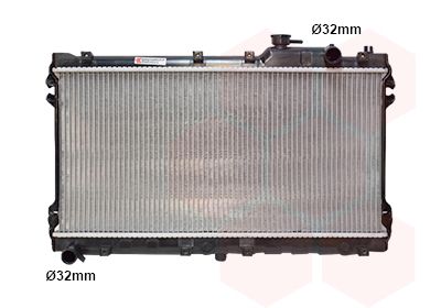 VAN WEZEL Radiaator,mootorijahutus 27002087